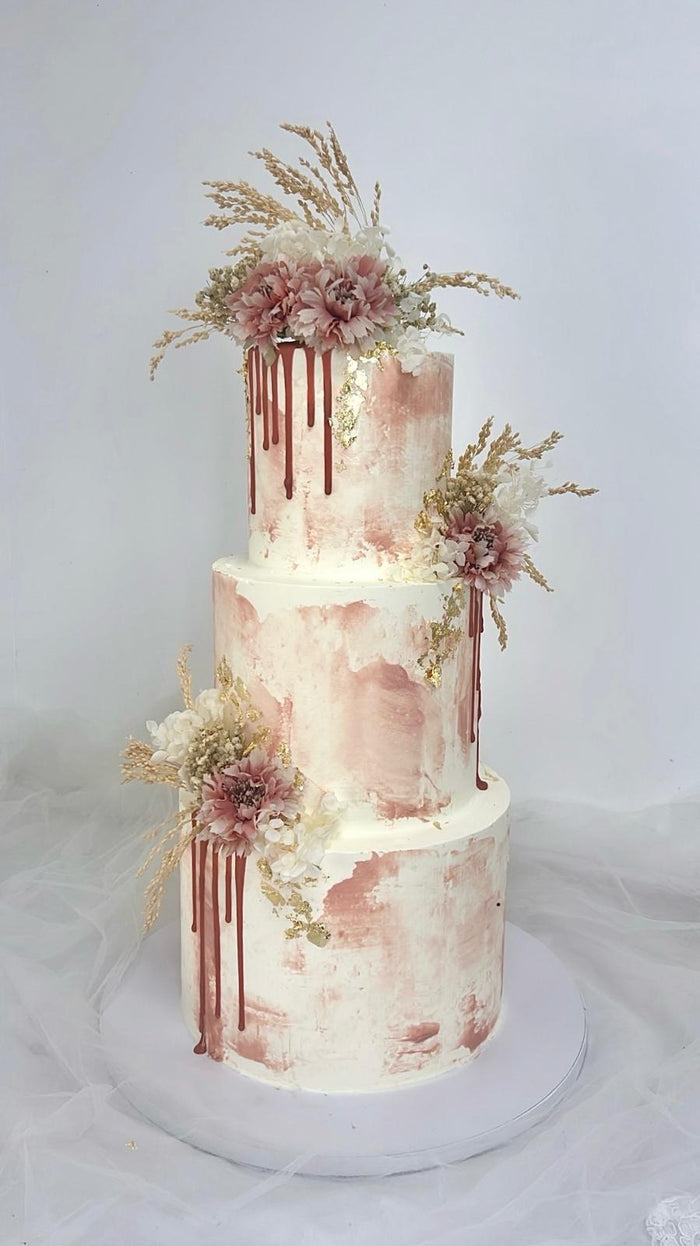 Wedding cake et pièce montée de mariage réalisés par Chyraze Pâtisserie — modèle 3