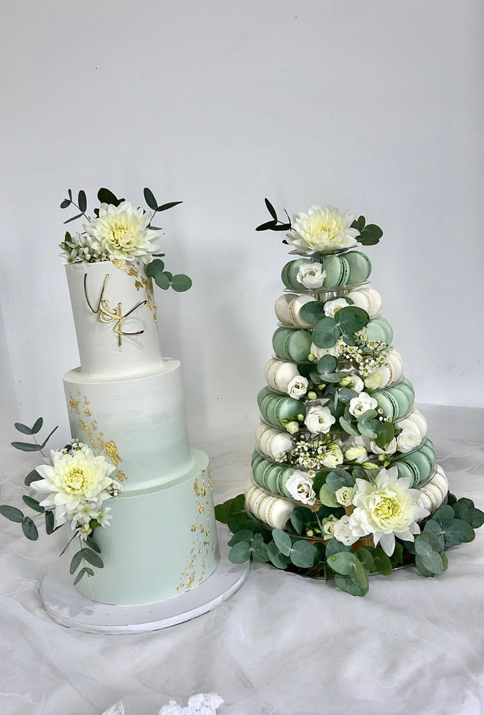 Wedding cake et pièce montée de mariage réalisés par Chyraze Pâtisserie — modèle 7