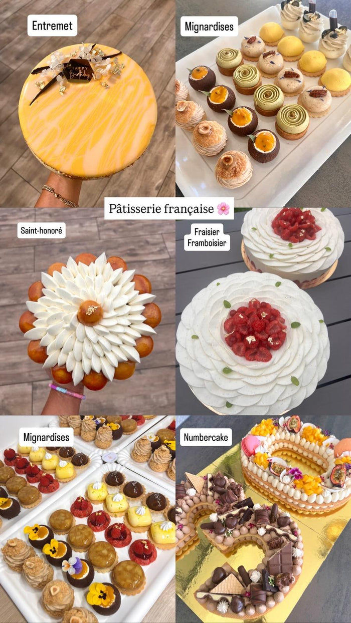 Pâtisserie française artisanale réalisée par Chyraze Pâtisserie — modèle 4