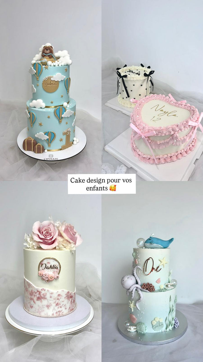 Plateau de petites pièces et mignardises réalisé par Chyraze Pâtisserie — modèle 6
